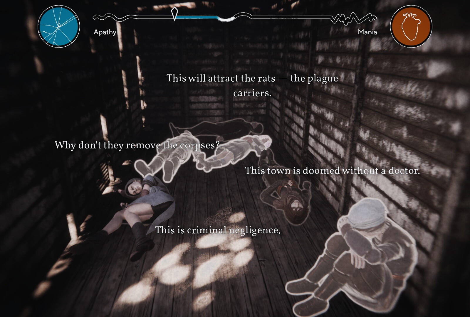 City Management - Pathologic 3 gameplay mechanic