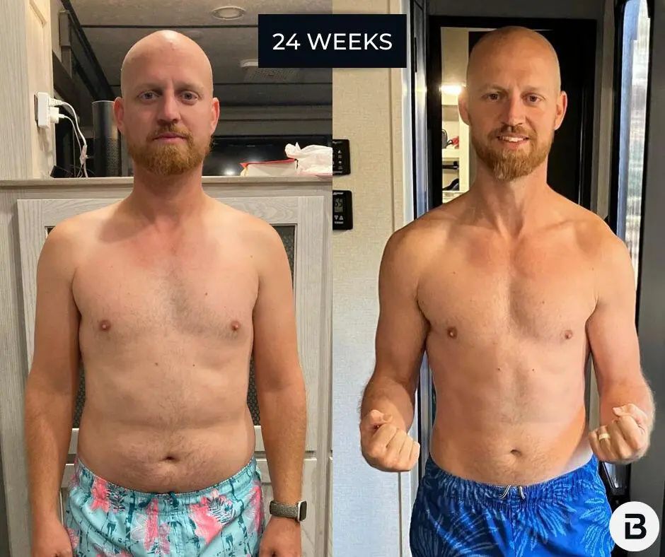 Client Transformation: 24 weeks progress