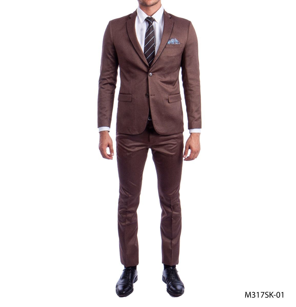 Navy two-piece suit