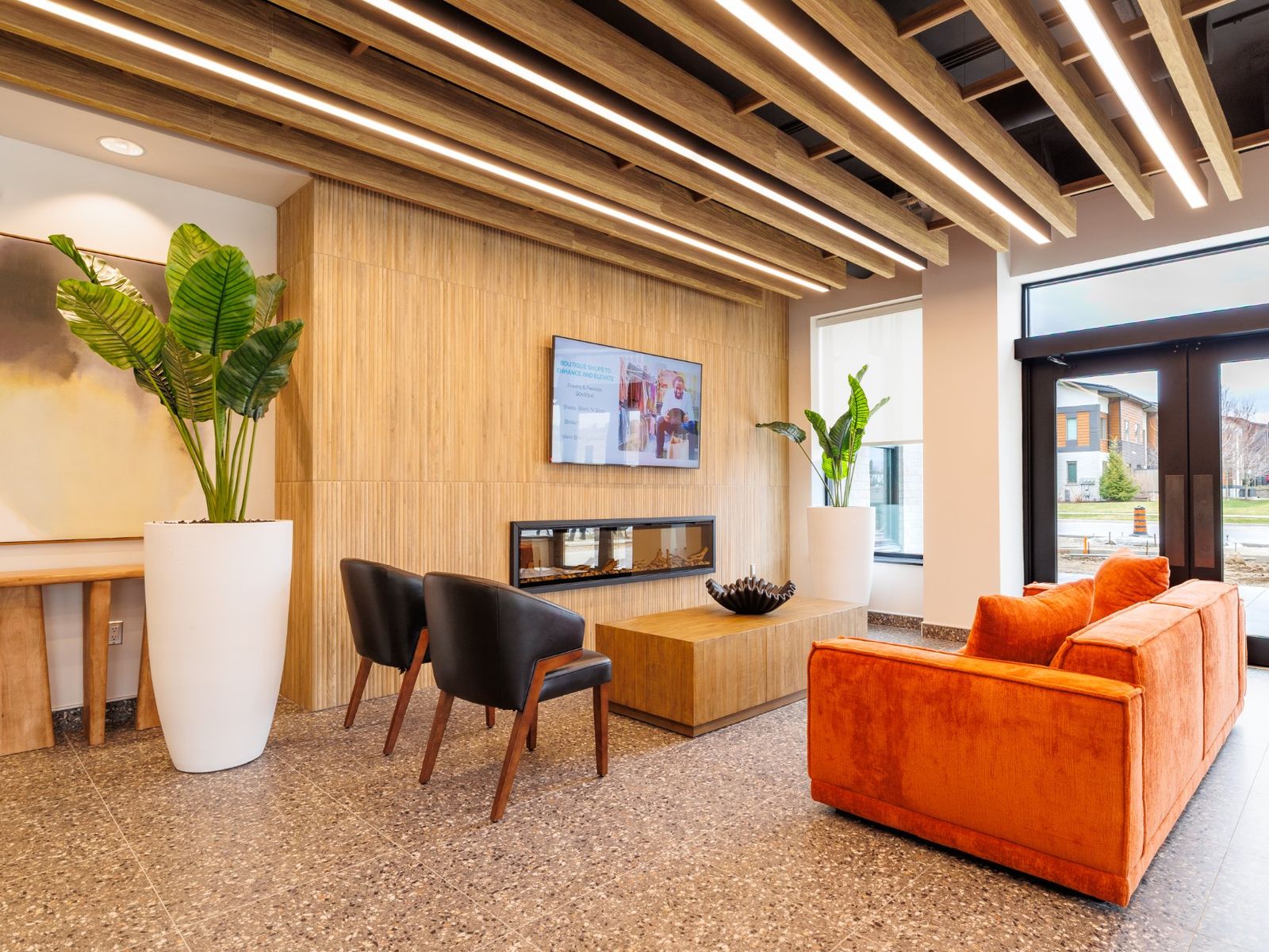 Lobby Lounge — High-End Interior