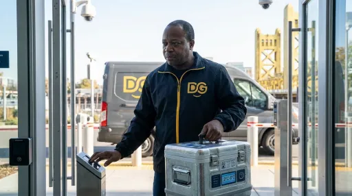 Medical delivery Sacramento vehicle with temperature-controlled storage