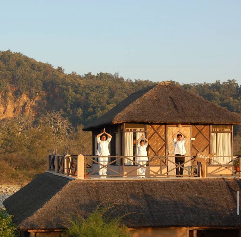 Yoga at Tapasya mountain retreat
