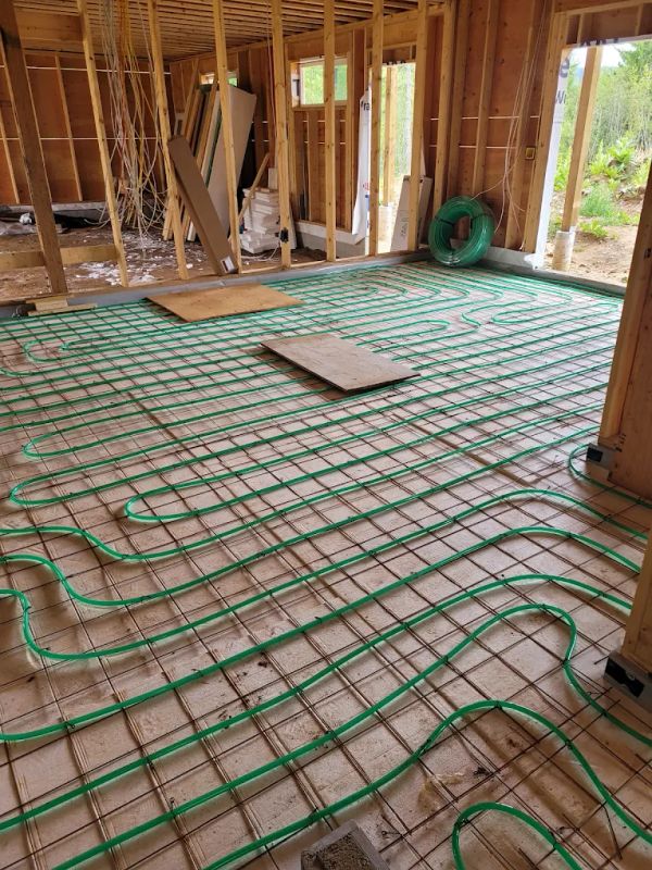 In-Floor Radiant Heat Rough-In