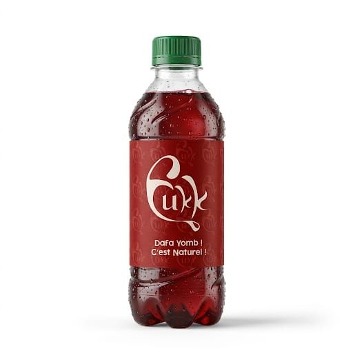 Bouteille FUKK Jus de Bissap premium pressé à froid à Dakar