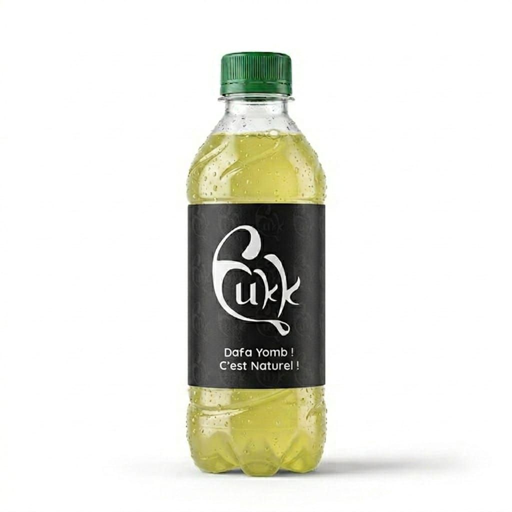 Bouteille FUKK Jus de Gingembre naturel artisanal Sénégal
