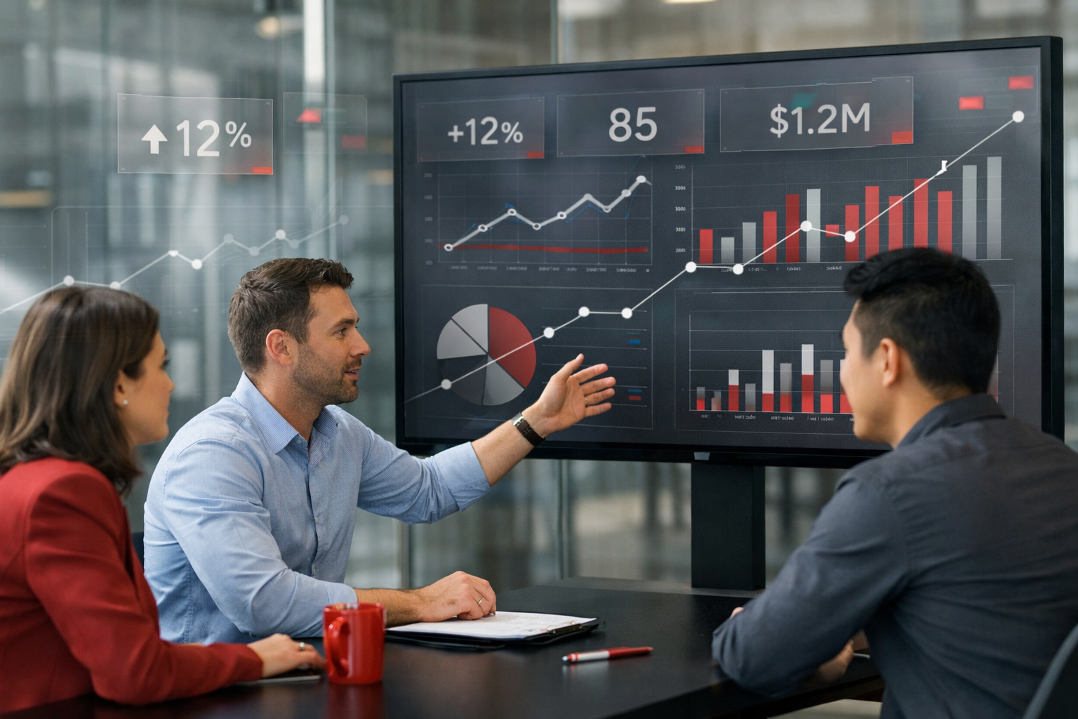 Winn-Dixie Analytics Team analyzing data