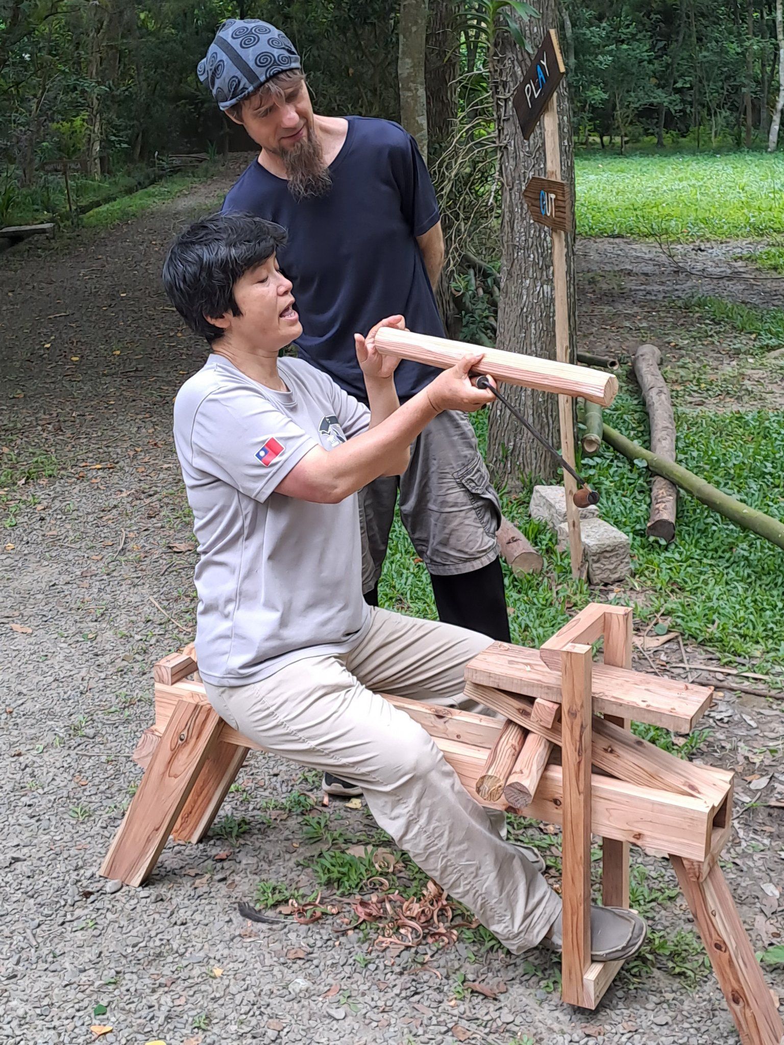 Artisanal Roots - Hands-on creation where we learn the language of the wood. at WonderWood Sanctuary