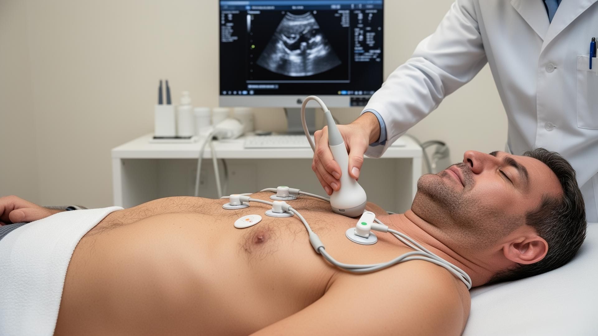 Procedimiento de ecocardiograma transtorácico