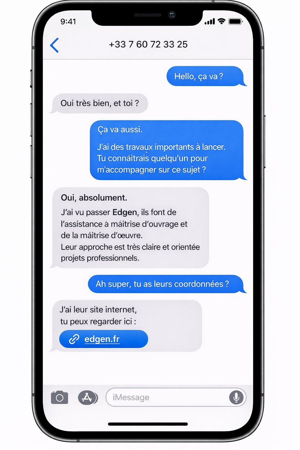 SMS Conversation Preview