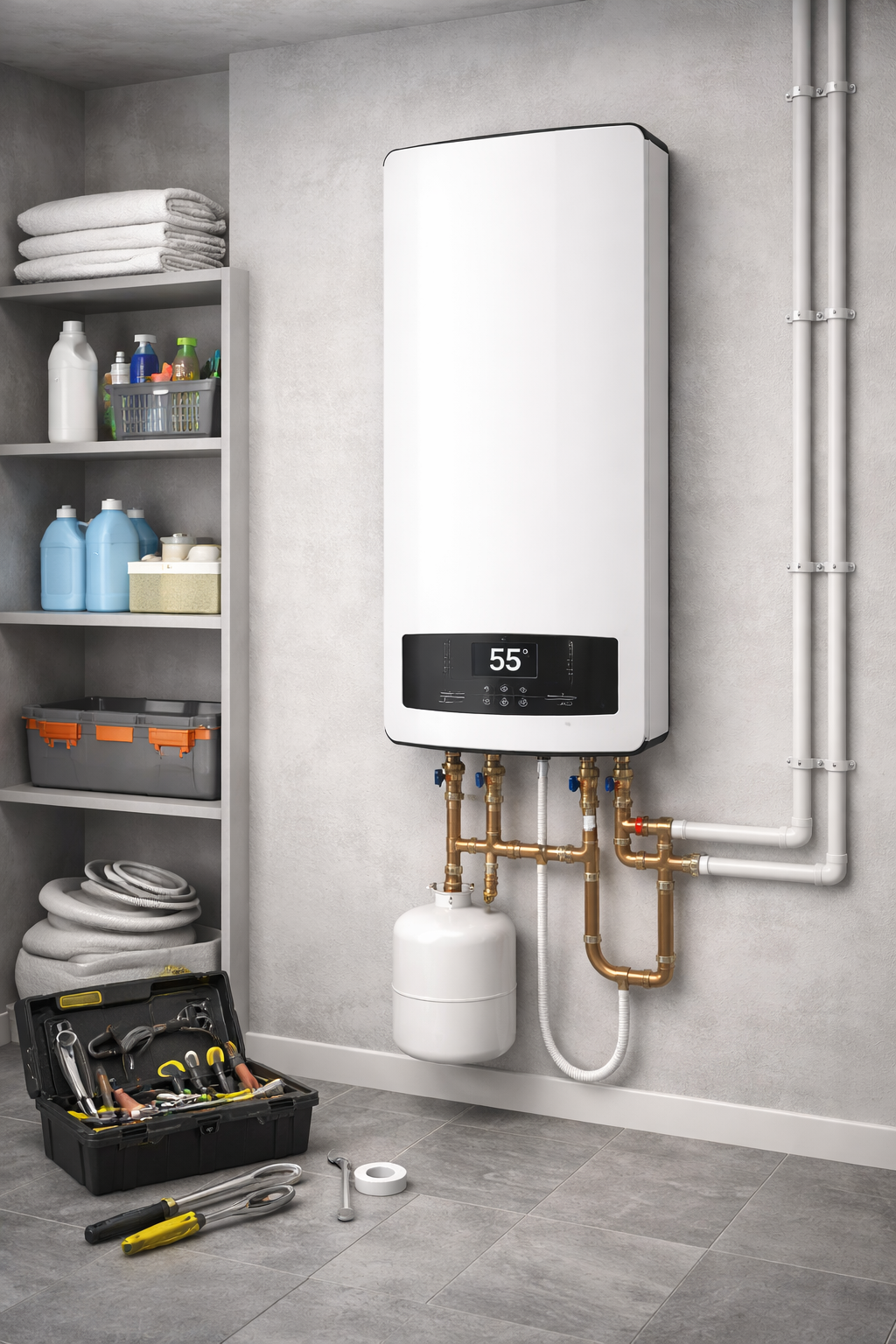 Installation chauffe-eau