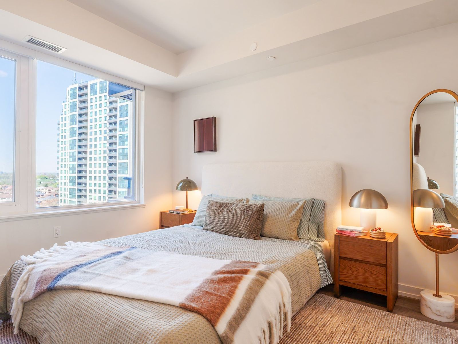Condo Bedroom — Warm Natural Light