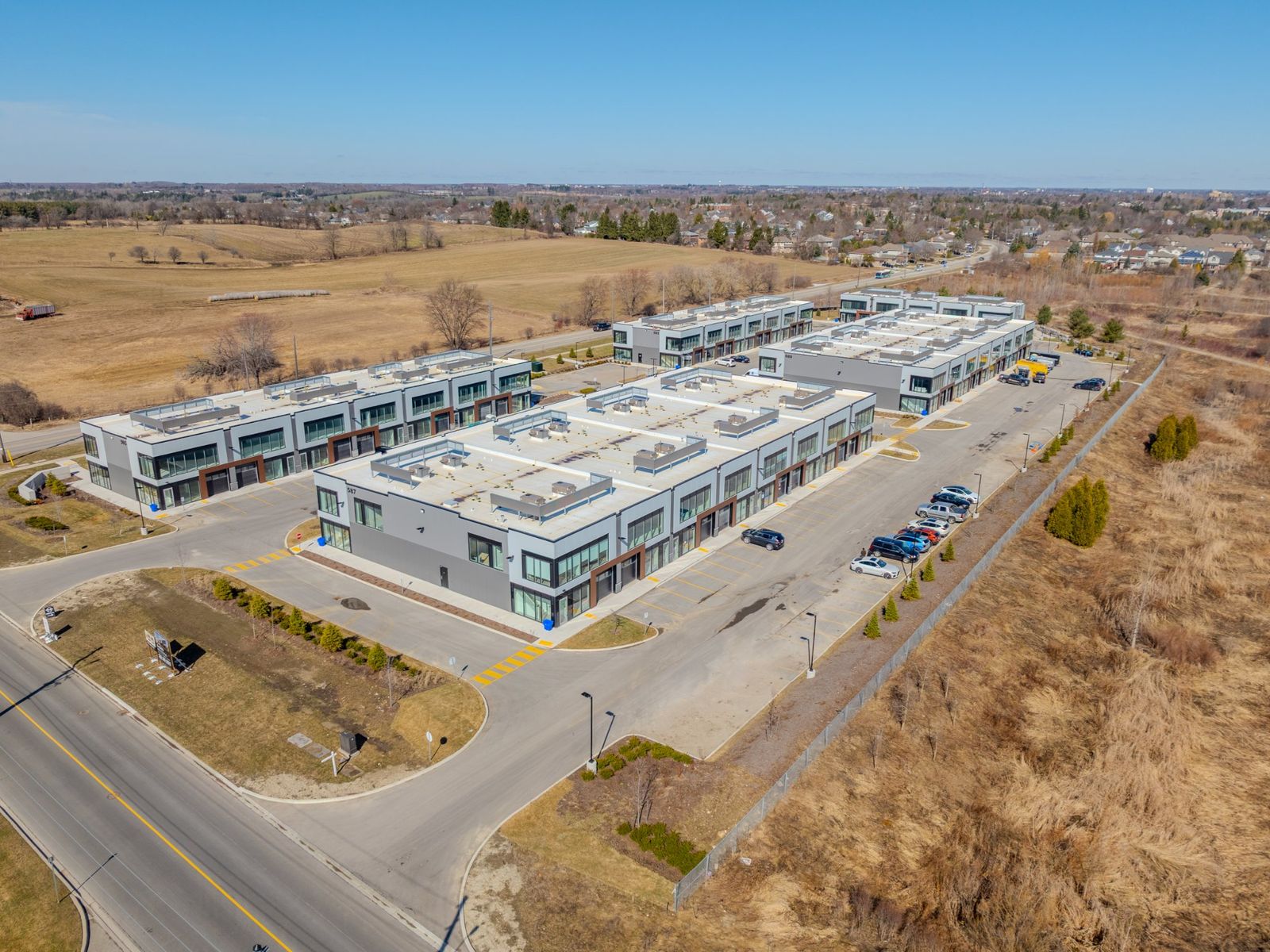 Mixed-Use Development — Aerial