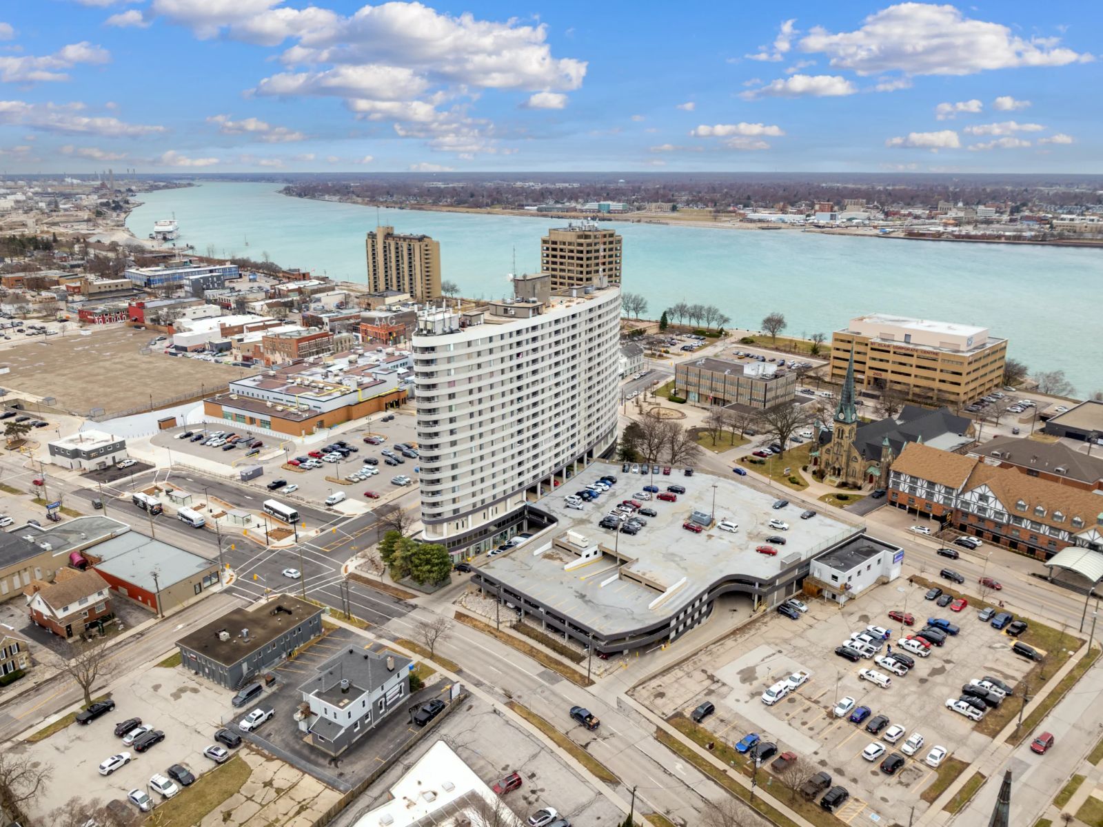 Downtown Waterfront — Aerial