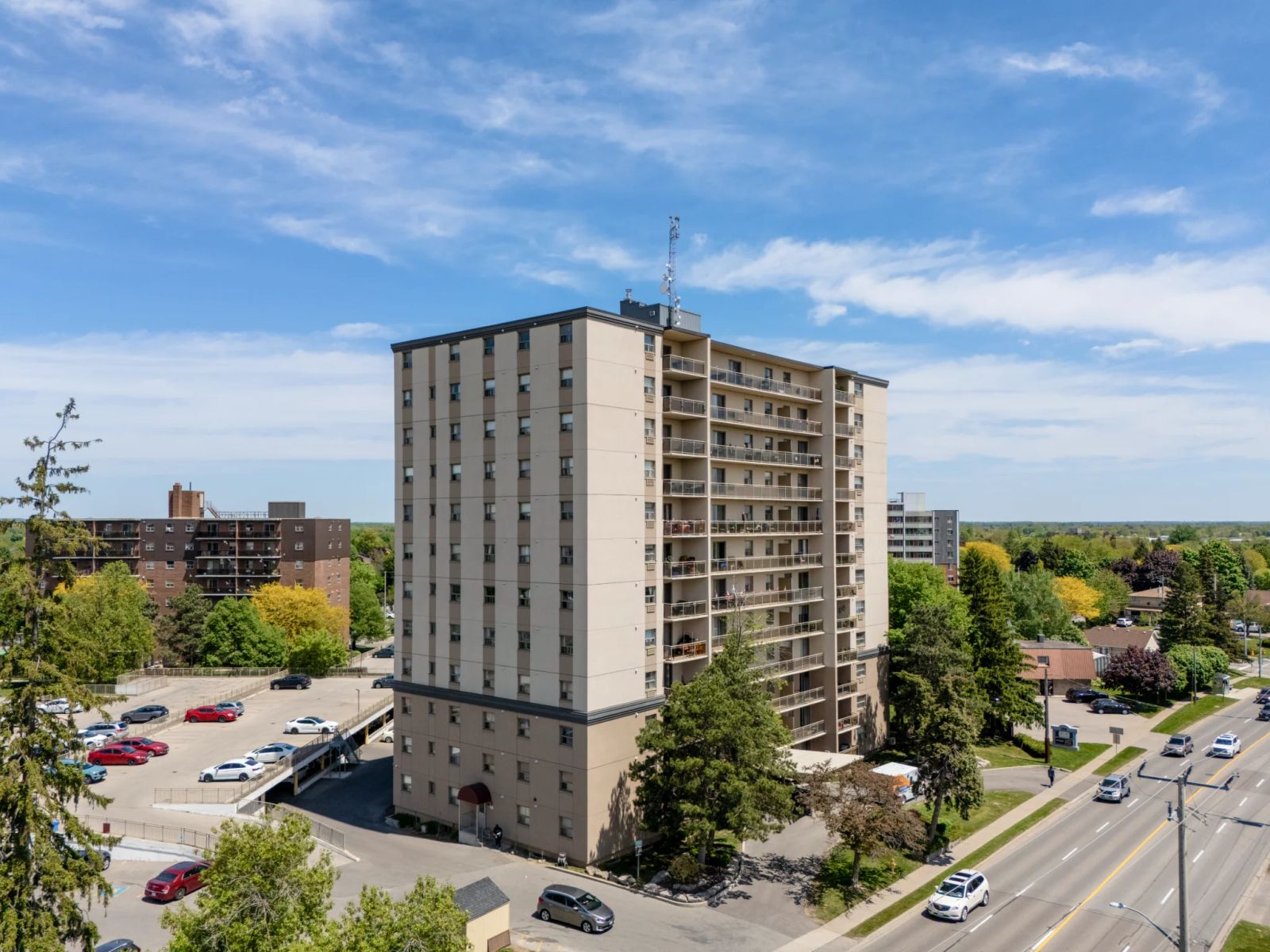 Rental Tower — Aerial