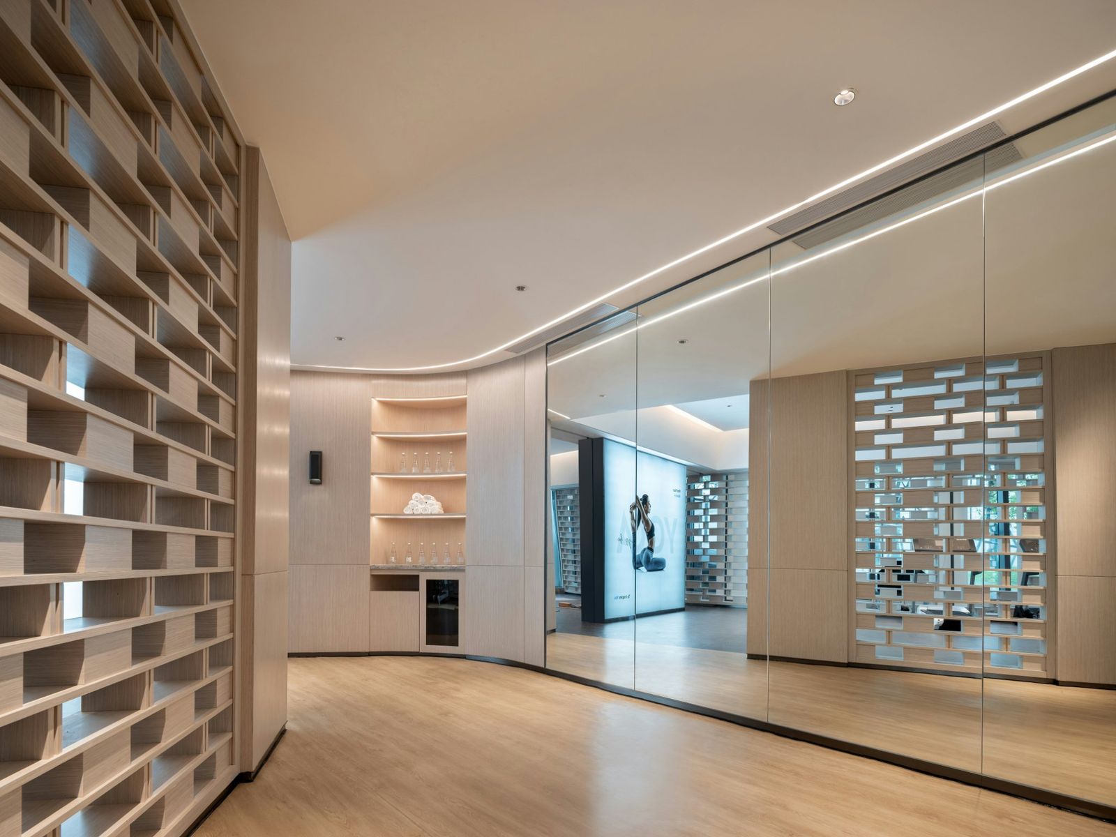 Fitness Centre — Modern Corridor