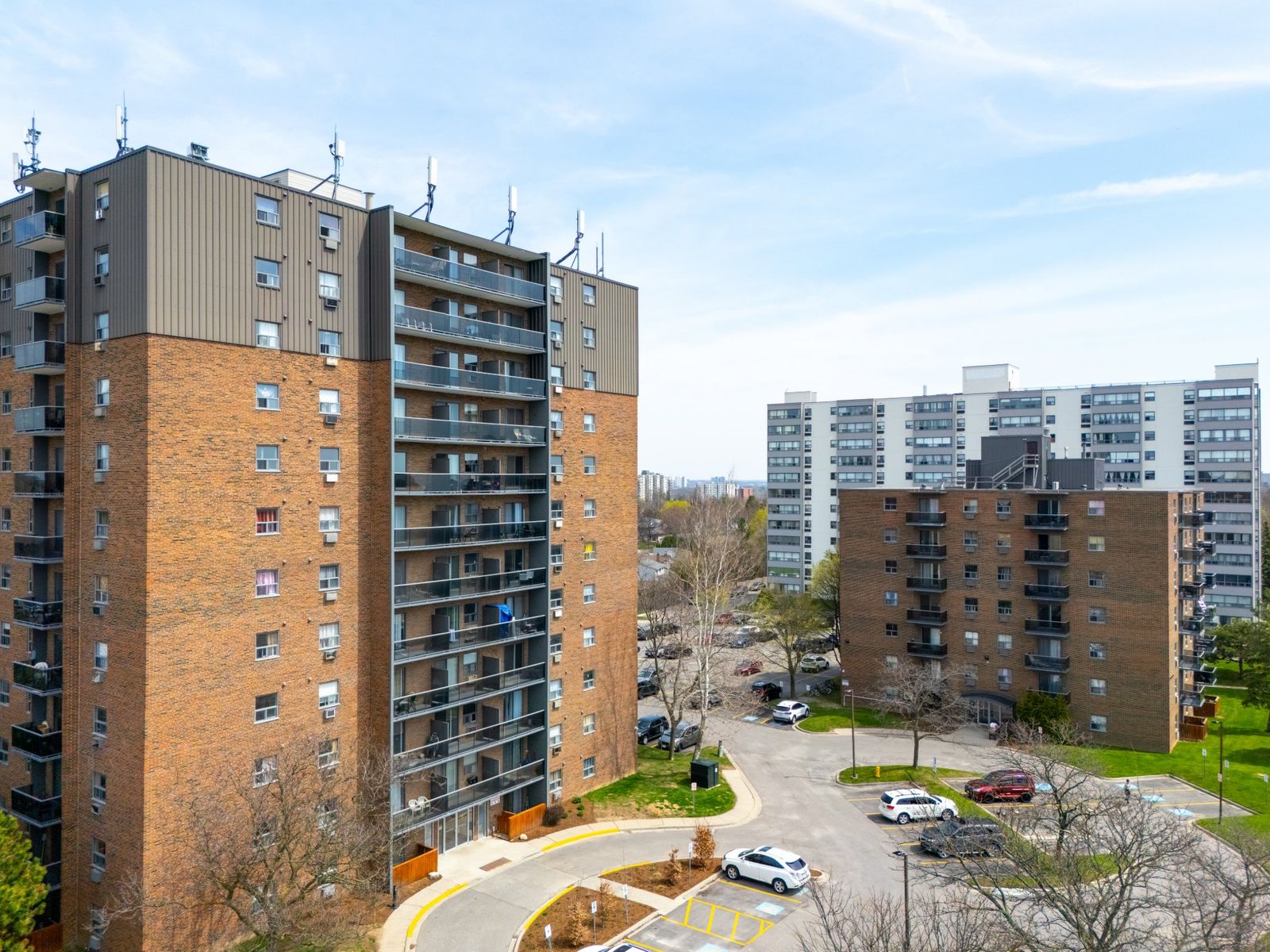 Rental Towers — Aerial