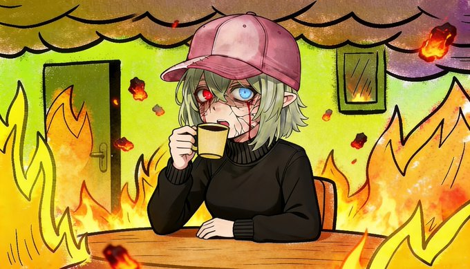 Ika — burned, scarred, still here