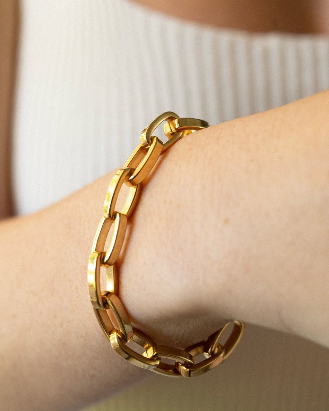 Boucles d'oreilles perles portées