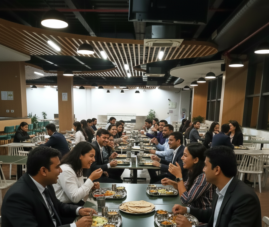Corporate Canteen Atmosphere