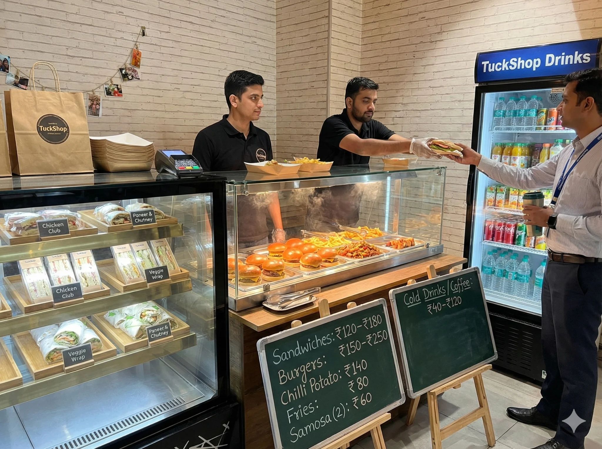 Corporate Tuckshop Setup