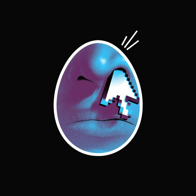 Animated Easter Egg logo