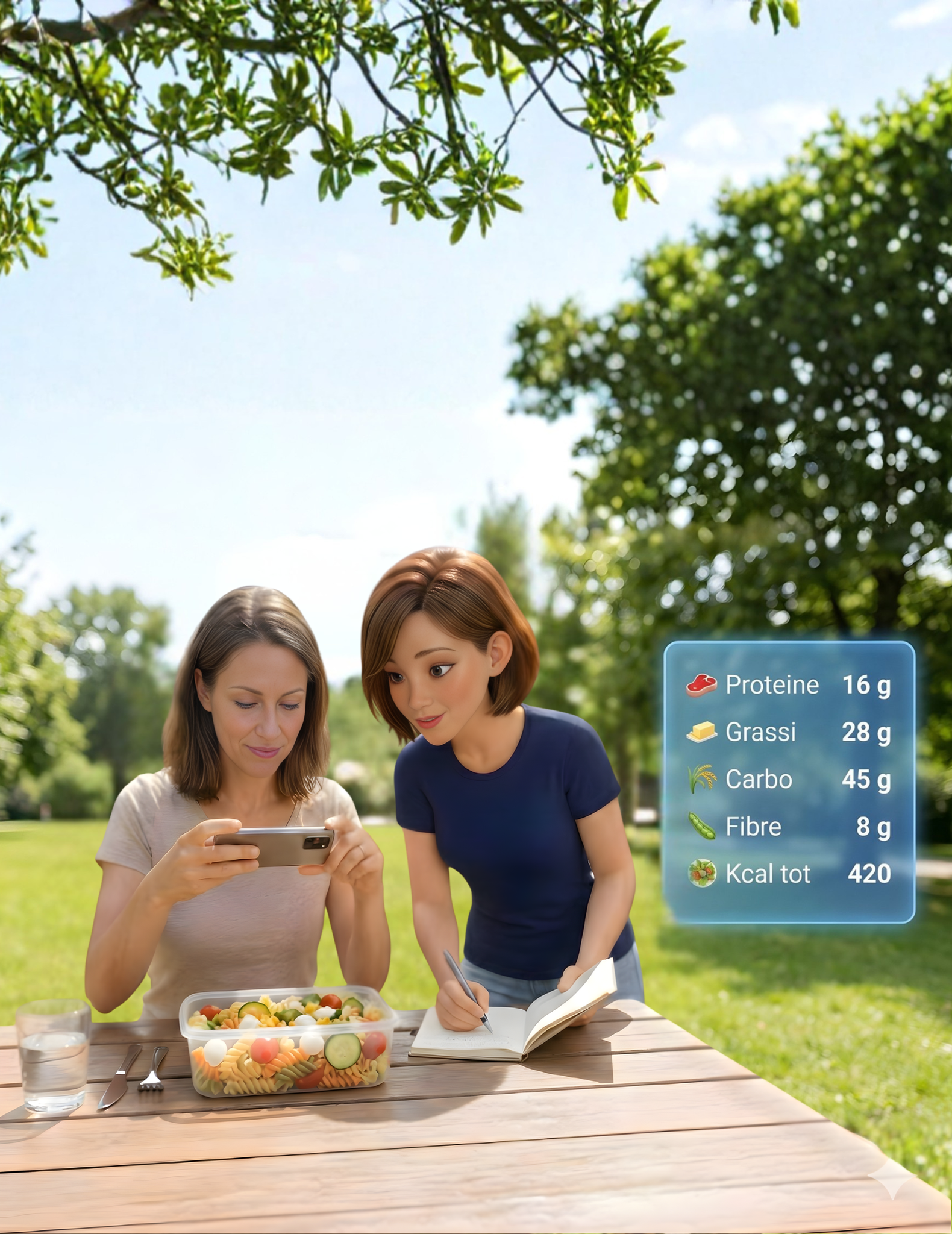 Giada in real life situation