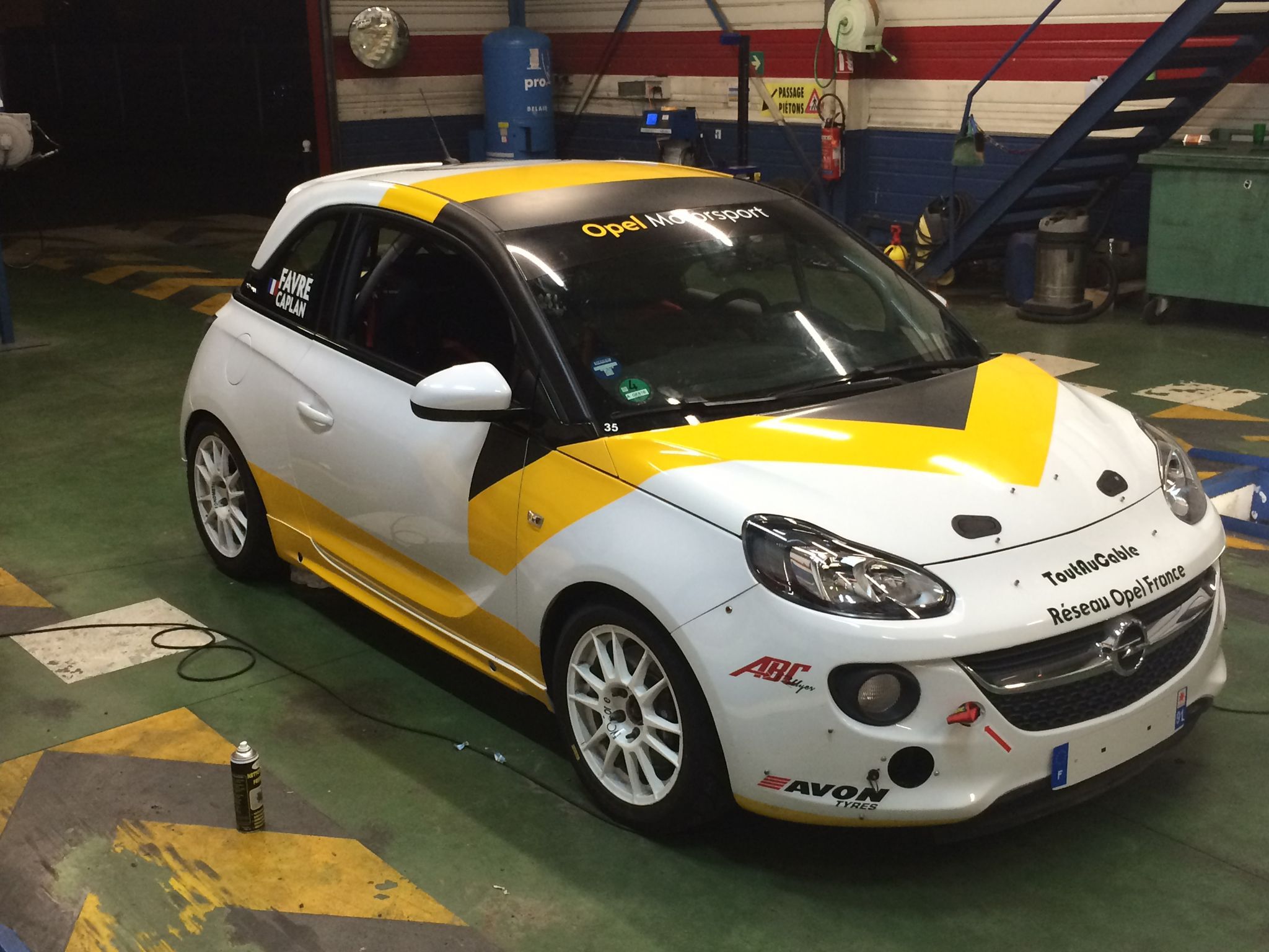 Covering Rallye - Opel Adam
