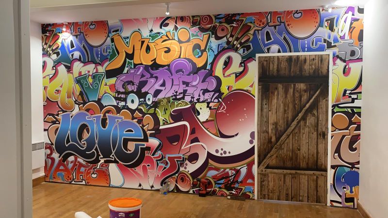 Habillage Mural - Graffiti