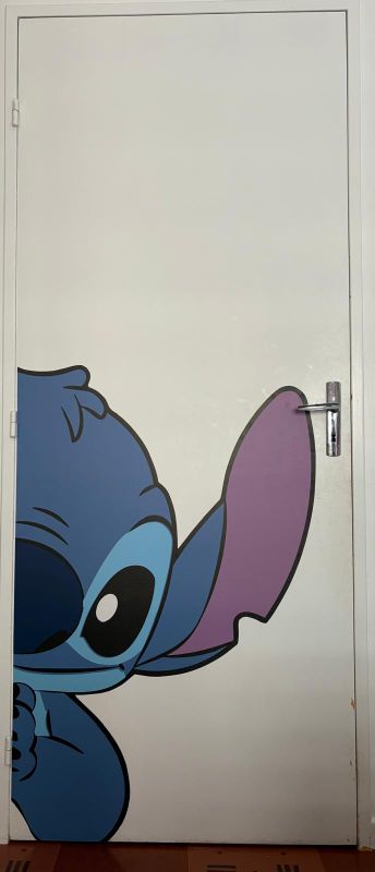 Habillage de Porte - Stitch