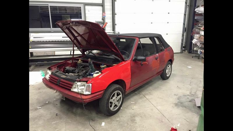 Covering Complet - Peugeot 205 (Avant)