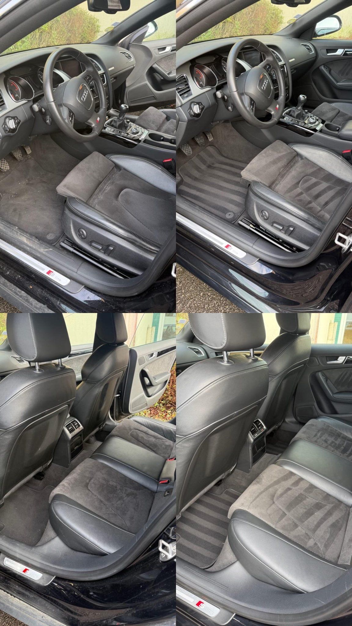 Audi S4 Intérieur - Avant/Après