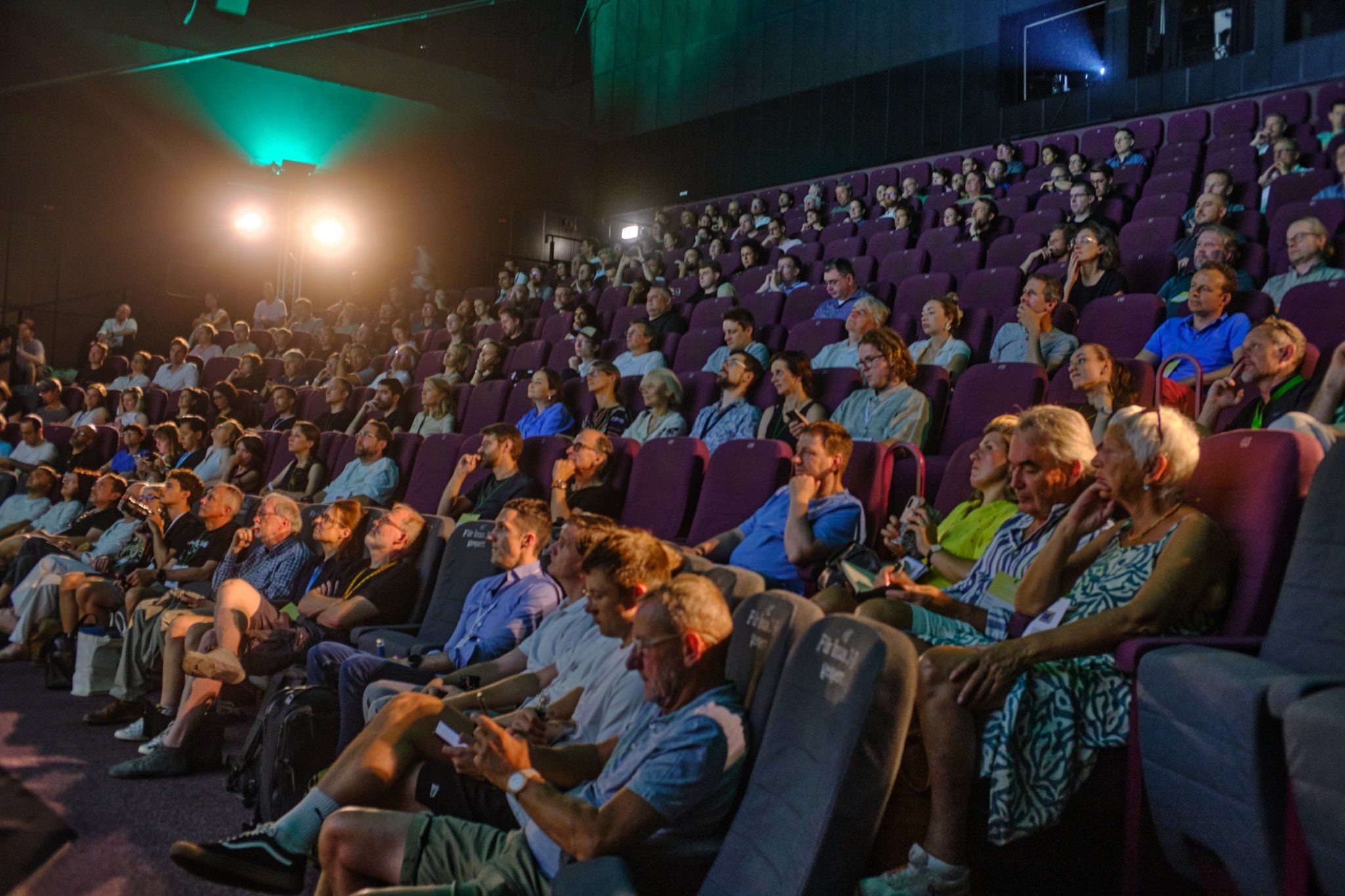 Festival atmosphere and audience
