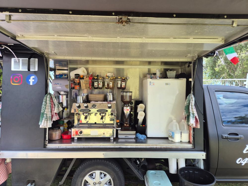 Giovanni's espresso setup