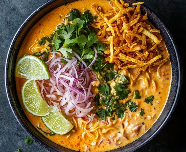 Khao Soi - Northern Thai curry noodle soup