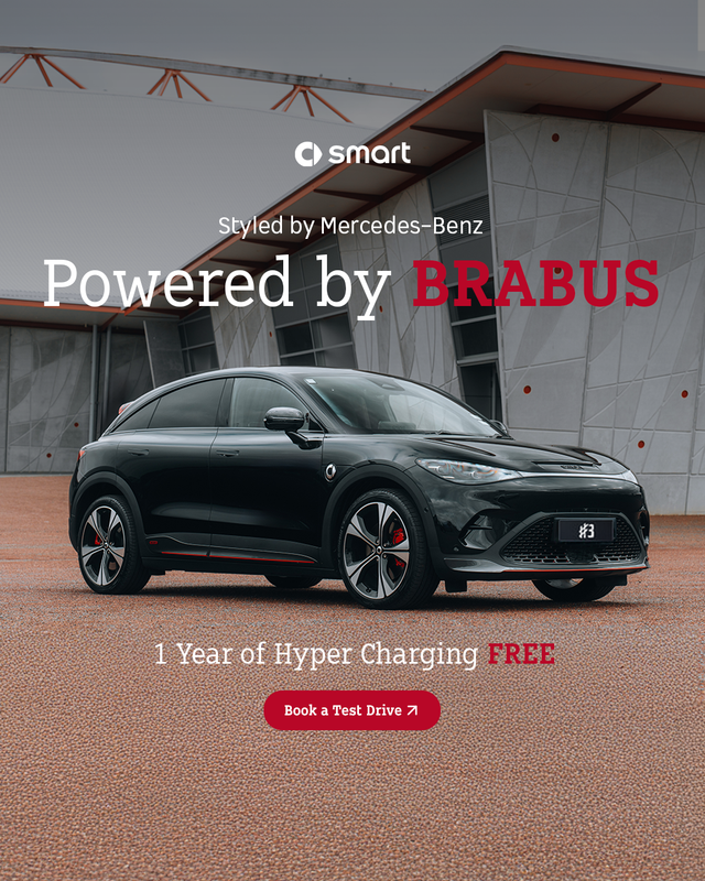 Powered by BRABUS   1 Year Hyper Charging Free