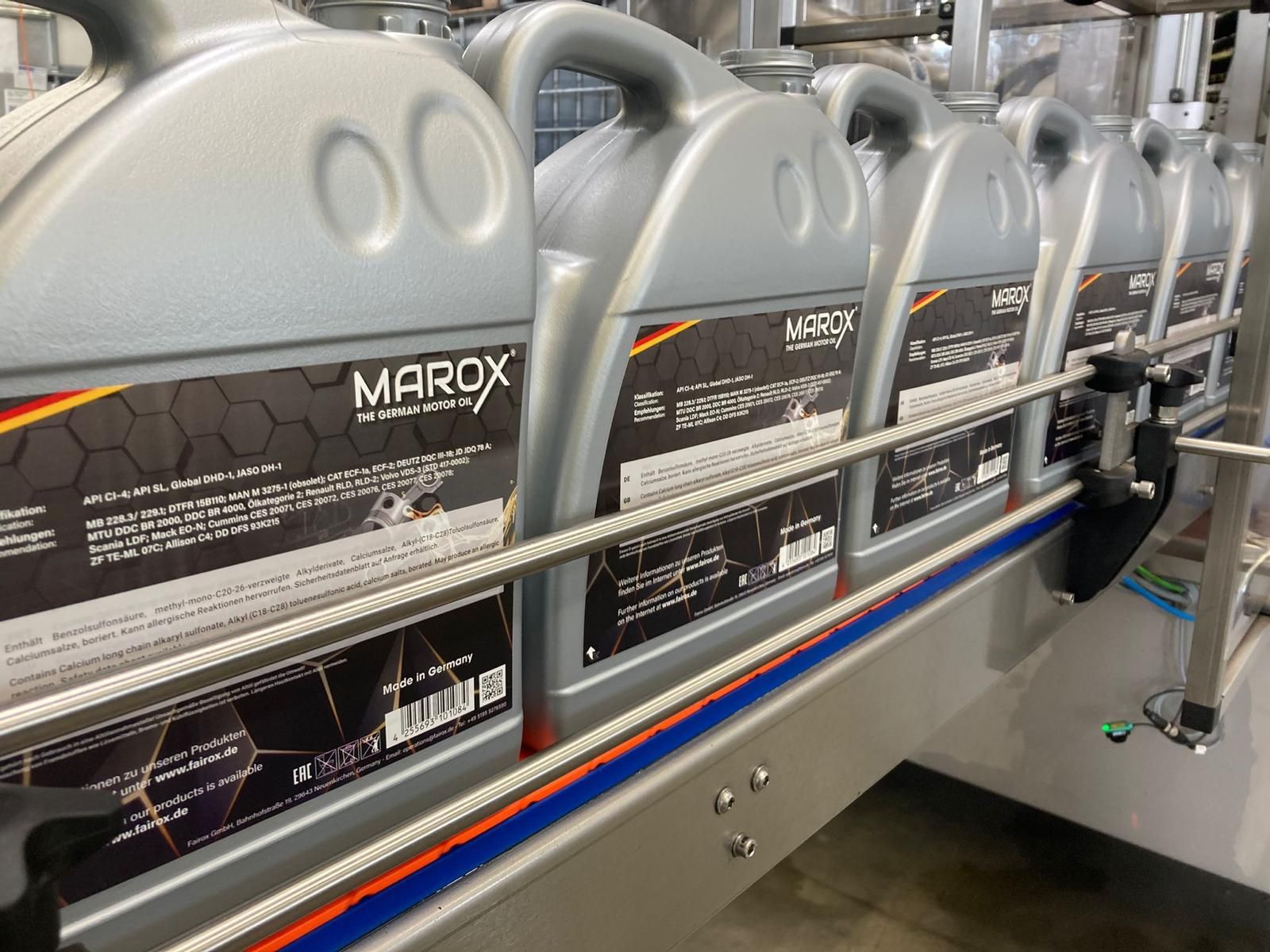 MAROX production line