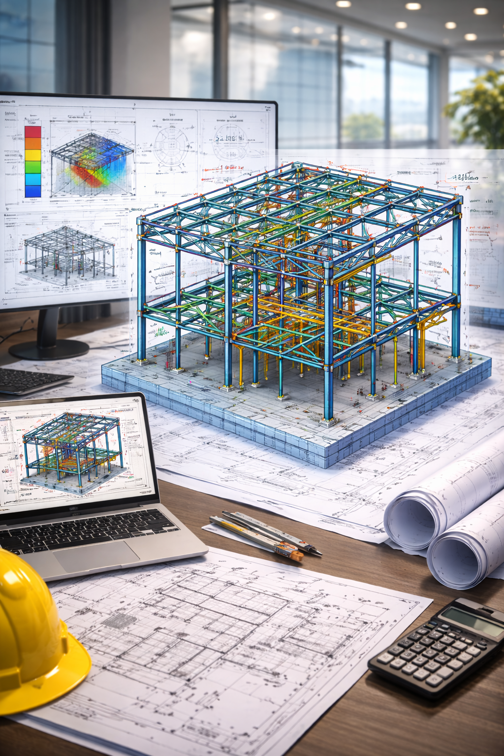 Conception 3D avancée de structures métalliques