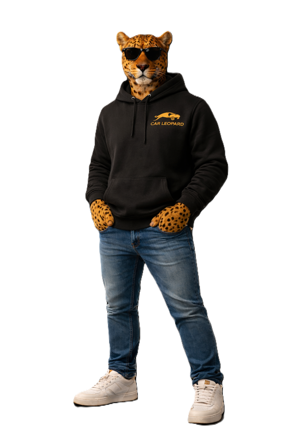 Davy the Carleopard mascot