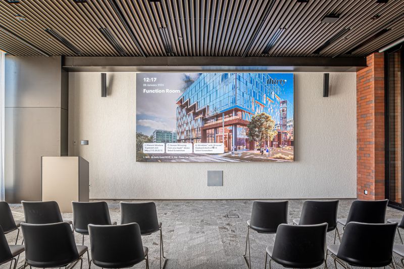 Function Room — presentation screen