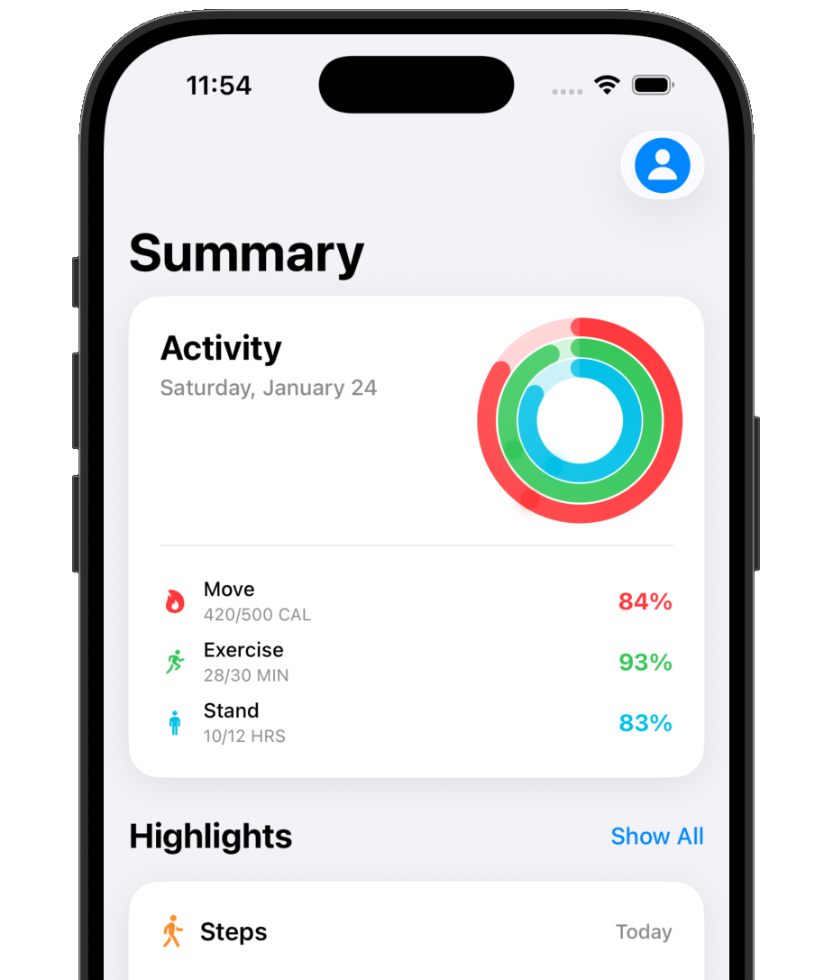 App screenshot